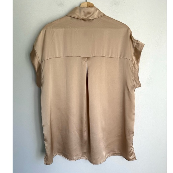 Show Me Your Mumu Best Day Button Up Top in Champagne - Picture 6 of 8